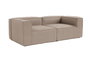 Atelier Del Sofa Fora 2 Seater - Marrón